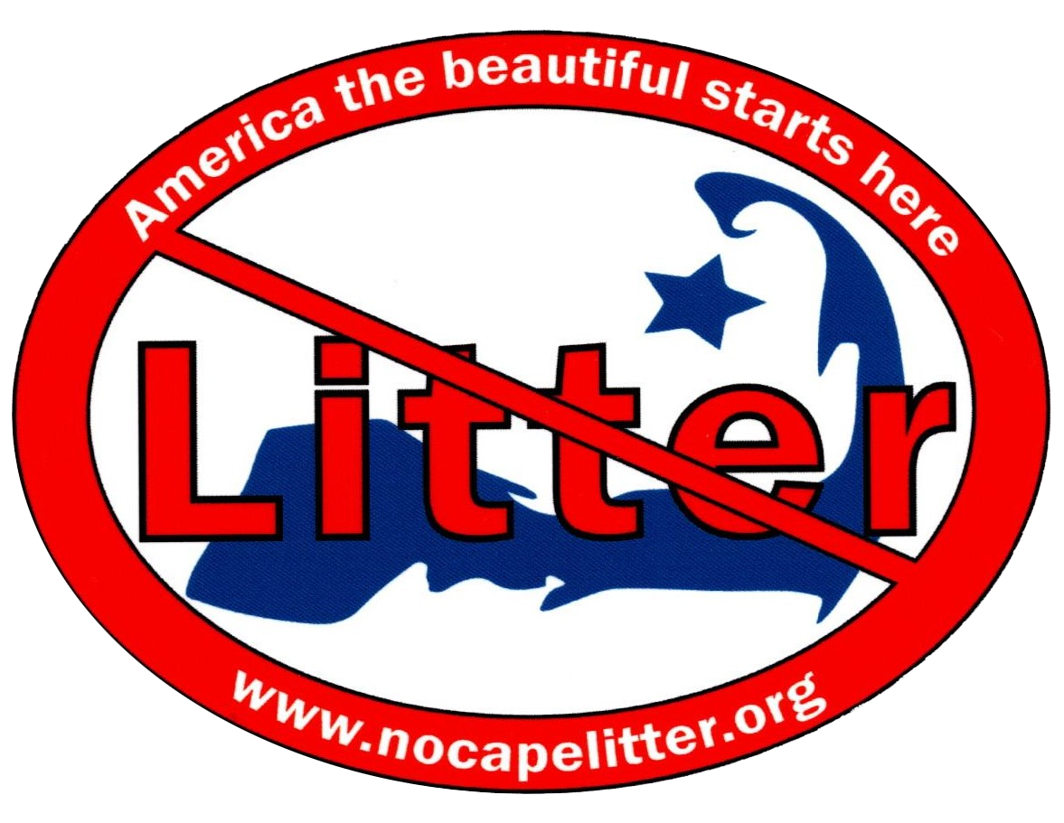 No Cape Litter sticker